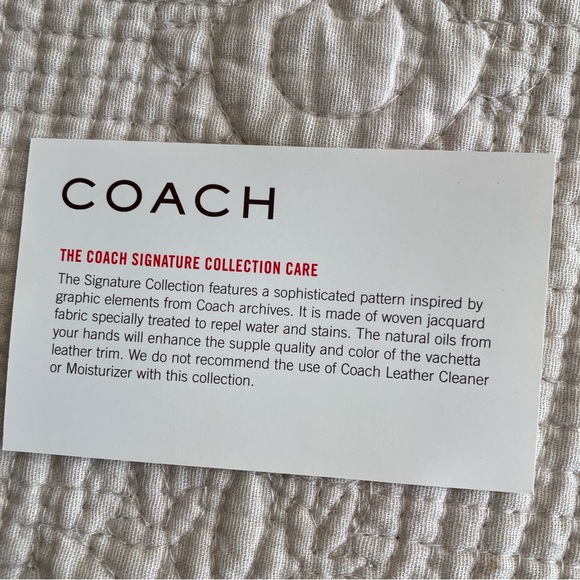 New Coach brown wristlet - Picture 6 of 9